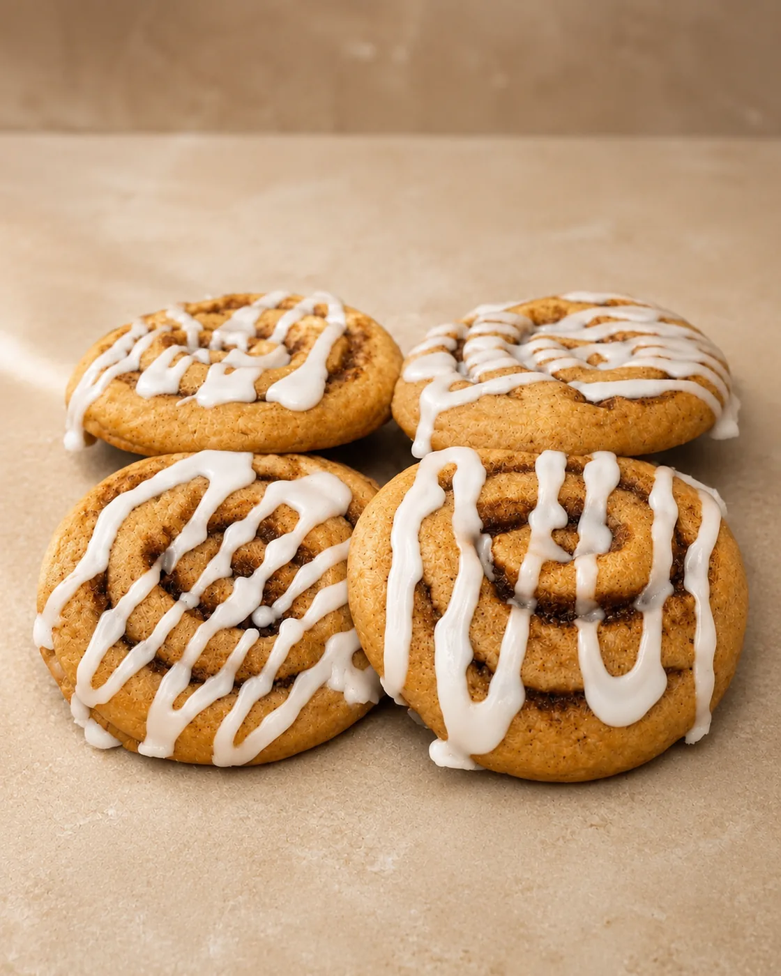 Cinnamon Roll Cookies — freshly baked to order in Surrey